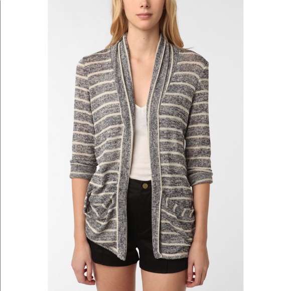 Urban Outfitters Sweaters - 5/$15 SALE Pins & Needles Stripe Drape Cardigan